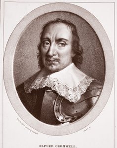 Oliver Cromwell, attribuito a Maurin, inciso da de Langlume